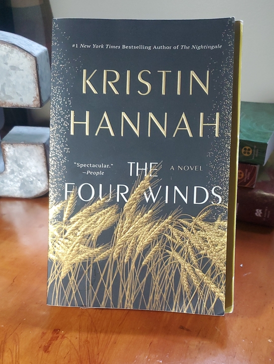 Paperbacks Other - Kristin Hannah "The Four Winds" Paperback Novel - Black & Gold